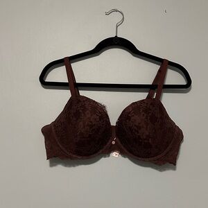 Victoria's Secret Lace Underwire Bra - Brown